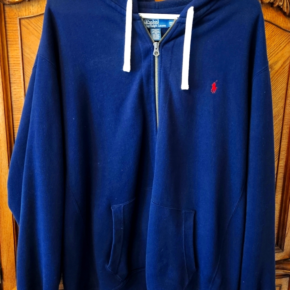 EUC 3XLT Polo Ralph Lauren Hooded !Sweatshirt